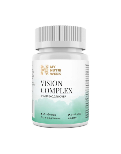 My Nutri Week Vision Complex (60 tabs)