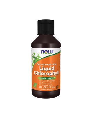NOW Liquid Chlorophyll (118 ml, mint)