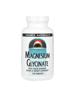 Source Naturals Magnesium Glycinate (120 tab)