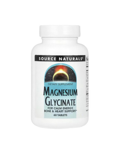 Source Naturals Magnesium Glycinate (60 tab)