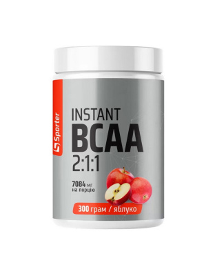 Sporter Instant BCAA 2:1:1 (300 g, яблуко)