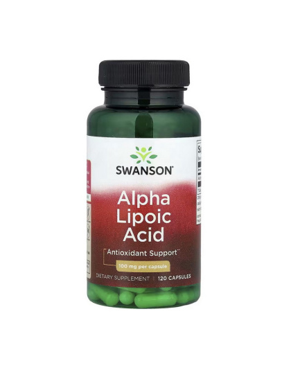 Swanson Alpha Lipoic Acid 100 mg