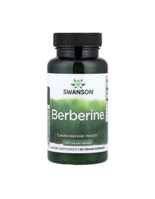 Swanson Berberine 400 mg (60 veg caps)