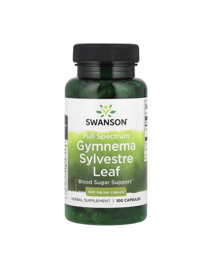 Swanson Gymnema Sylvestre Leaf 400 mg (100 caps)