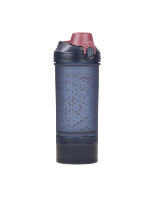 UZSPACE Shaker Fitseven Infinity 1110 (500 ml, dark blue/rubby)