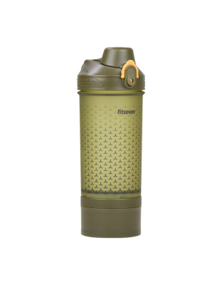 UZSPACE Shaker Fitseven Infinity 1110 (500 ml, military/orange)