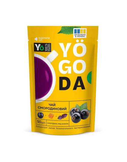 Yogoda Yogoda Tea (50 g, смородина, мед, базилік)