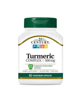 21st Century Turmeric Complex 500 mg (60 veg caps)