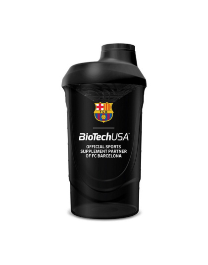 BioTech Shaker Wave BioTech USA "Barcelona Black" (600 ml, Barcelona Red)