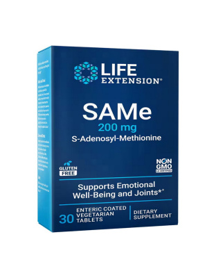 Life Extension SAMe 200 mg (30 veg tab)