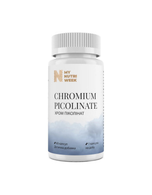 My Nutri Week Chromium Picolinate (60 caps)