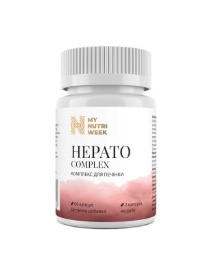 My Nutri Week Hepato Complex (60 caps)