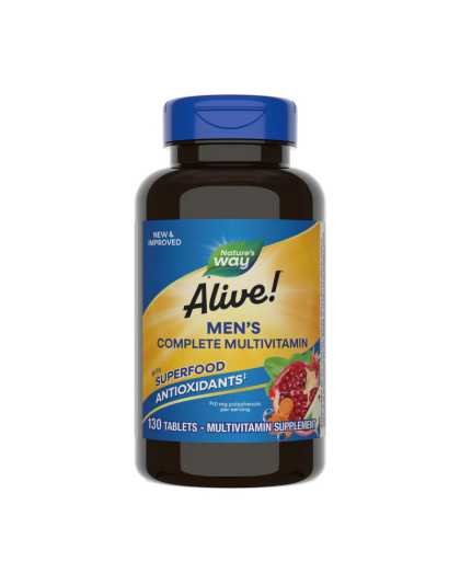Nature's Way Alive! Men's Complete Multivitamin (130 tab)