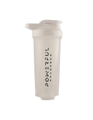 Powerful Progress Shaker With Metall Ball (750 ml, white)