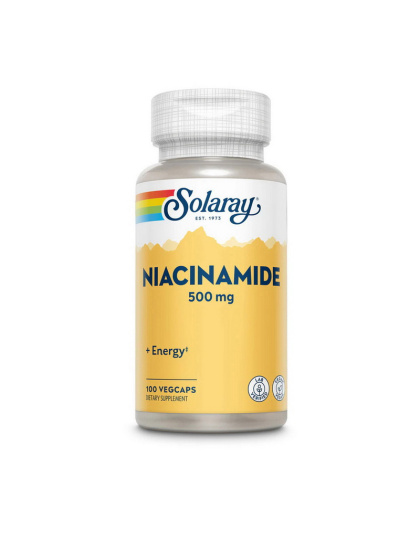 Solaray Niacinamide 500 mg (100 veg caps)