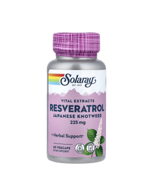 Solaray Resveratrol 225 mg (60 veg caps)