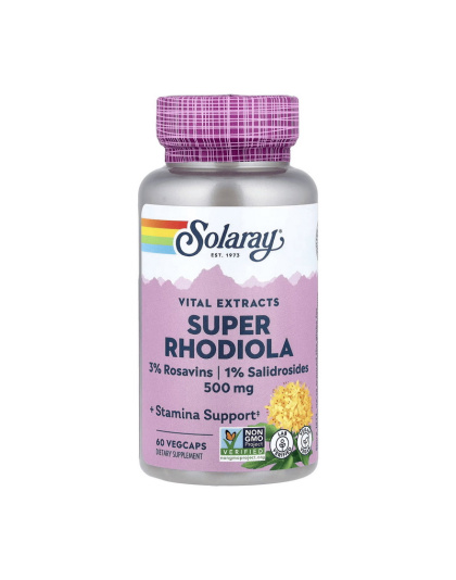 Solaray Super Rhodiola (60 veg caps)