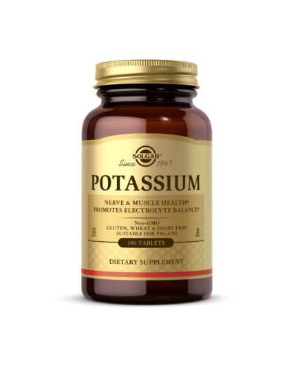 Solgar Potassium (термін до 28.06.2026) (250 tab)