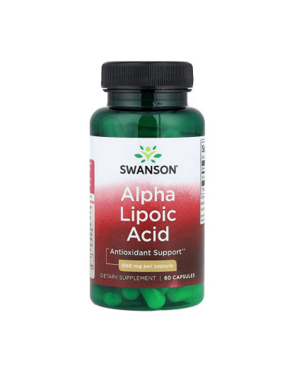 Swanson Alpha Lipoic Acid 600 mg (60 veg caps)