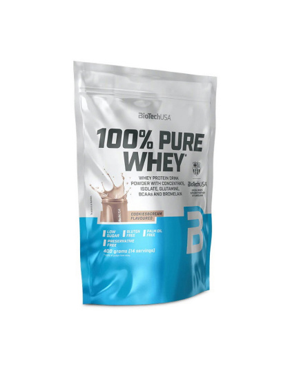 BioTech 100% Pure Whey (400 g, cookies cream)