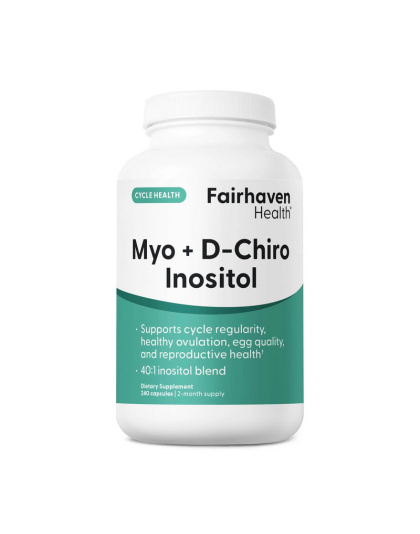 Fairhaven Health Myo + D-Chiro Inositol (240 caps)