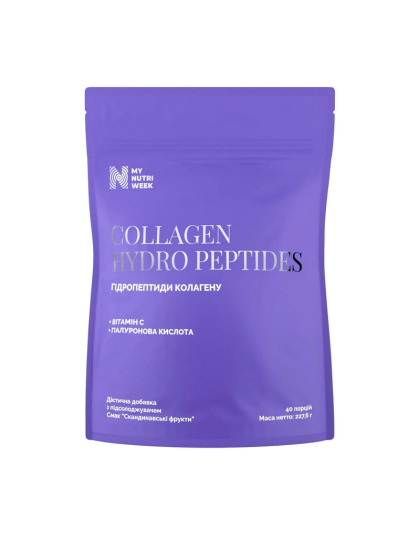 My Nutri Week Collagen Hydro Peptides (227 g, скандинавські фрукти)