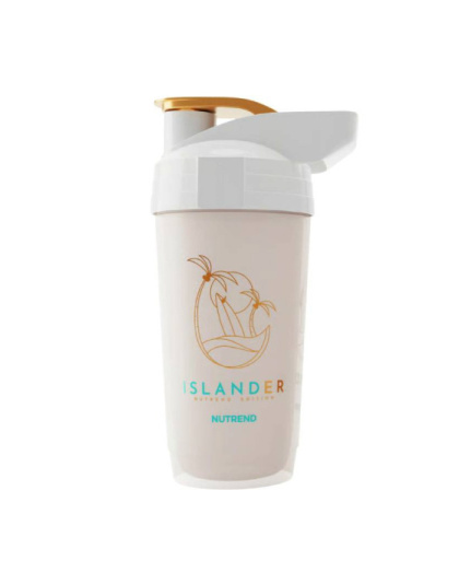 Nutrend ShakerX Islander (600 ml, white)