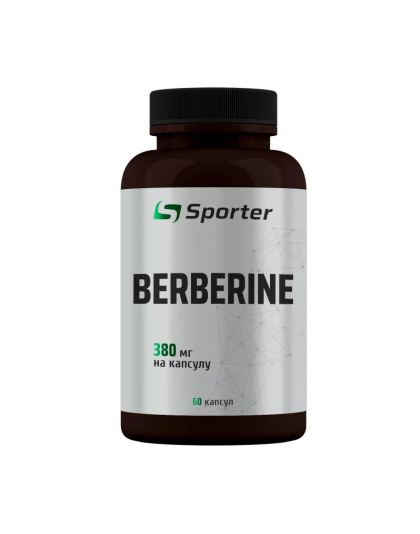 Sporter Berberine 380 mg (60 caps)