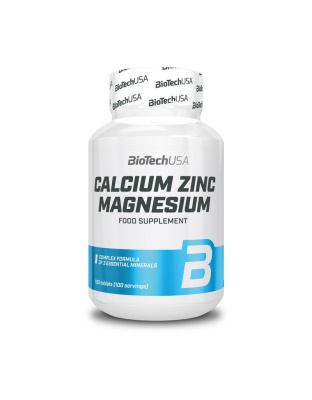 BioTech Calcium Zinc Magnesium (100 tabs)