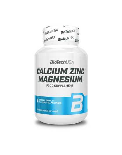 BioTech Calcium Zinc Magnesium (100 tabs)