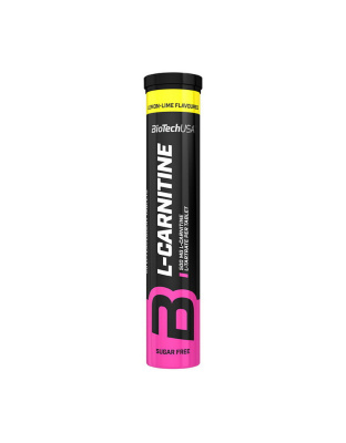 BioTech Effervescent L-Carnitine 500 mg (20 tab, blue raspberry)