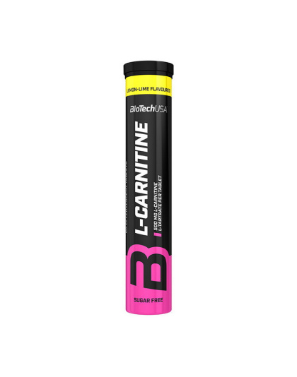 BioTech Effervescent L-Carnitine 500 mg (20 tab, blue raspberry)