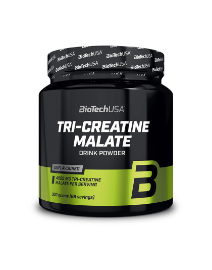 BioTech Tri-Creatine Malate (300 g, unflavored)