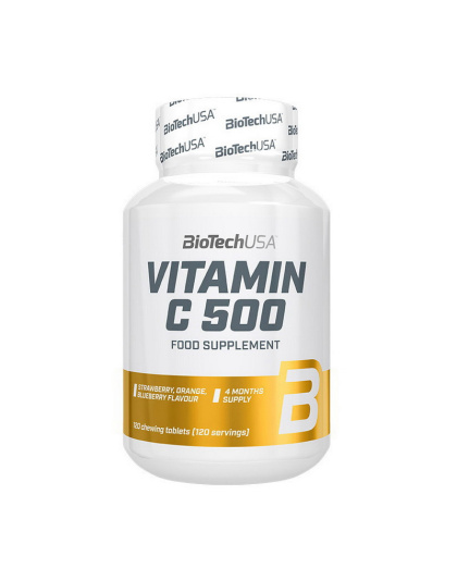 BioTech Vitamin C 500 (120 caps, frutmix 3)