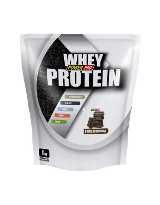 Power Pro Whey Protein +урсоловая кислота (1 kg, шоколад)