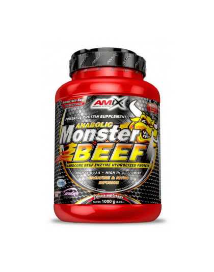 AMIX Beef Monster Protein (1 kg, lime with vanilla)