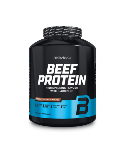 BioTech BEEF Protein (1,8 kg, strawberry)