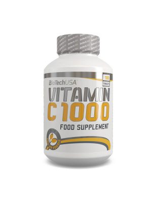 BioTech Vitamin C 1000 with rose hips (100 tabs)