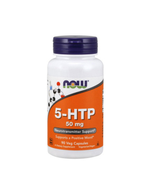 NOW 5-HTP 50 mg (90 veg caps)
