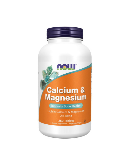NOW Calcium & Magnesium (250 tabs)