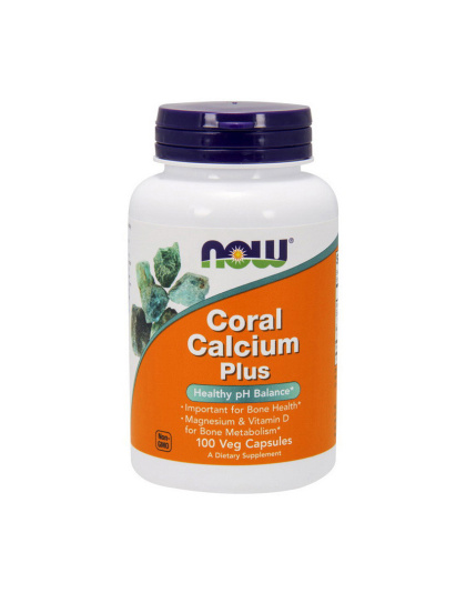NOW Coral Calcium Plus (100 veg caps)