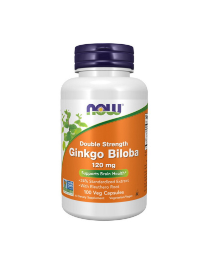 NOW Ginkgo Biloba 120 mg (100 caps)