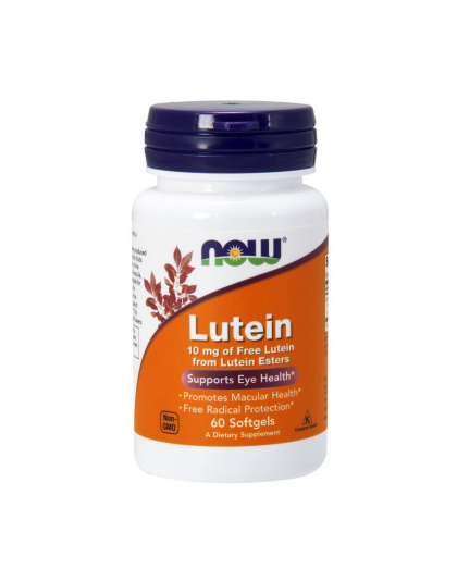 NOW Lutein 10 mg (60 softgels)