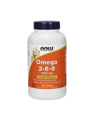 NOW Omega 3-6-9 (250 softgels)