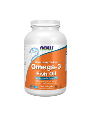 NOW Omega-3 (500 softgels)