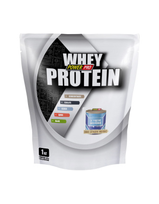 Power Pro Whey Protein +урсоловая кислота (1 kg, згущене молоко)