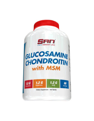 SAN Glucosamine Chondroitin with MSM (180 tabs)