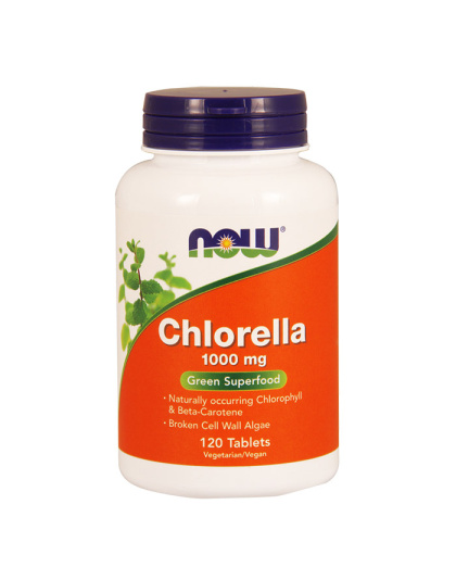 NOW Chlorella 1000 mg (120 tab)