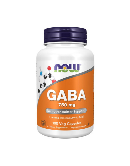 NOW GABA 750 mg (100 cap)