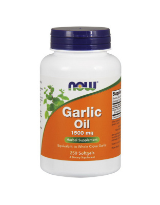 NOW Garlic Oil 1500 mg (250 softgels)